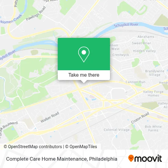 Complete Care Home Maintenance map