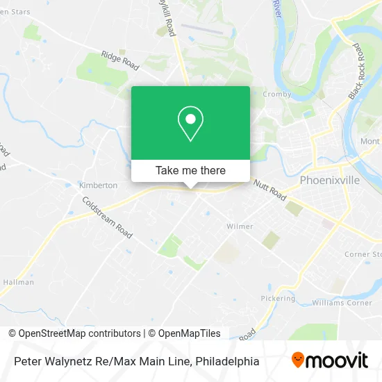 Peter Walynetz Re / Max Main Line map