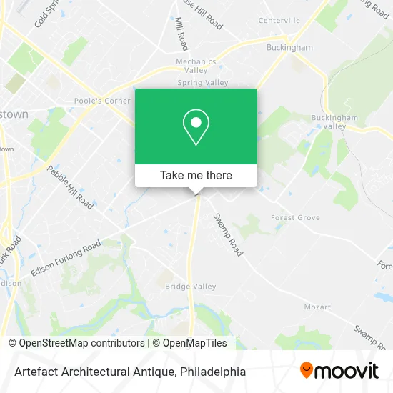 Artefact Architectural Antique map