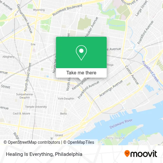 Healing Is Everything map