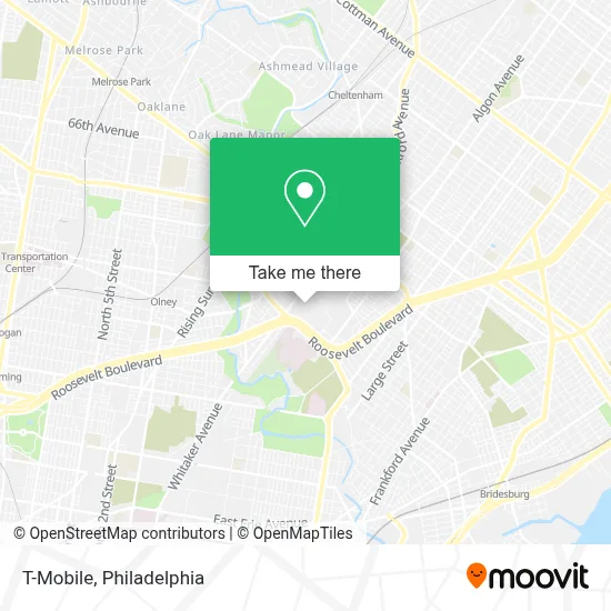 T-Mobile map
