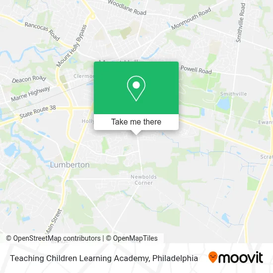 Teaching Children Learning Academy map