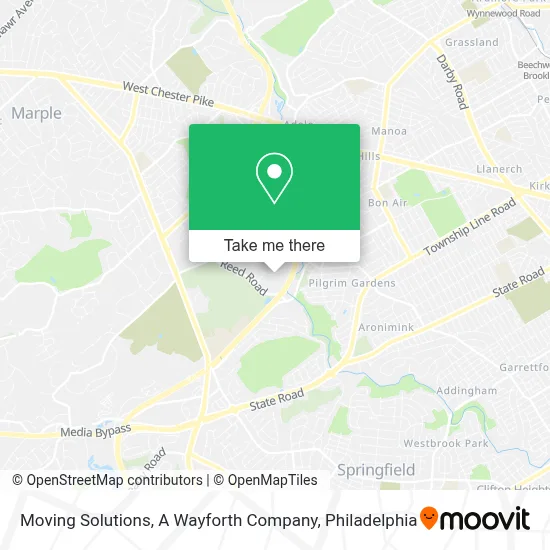 Moving Solutions, A Wayforth Company map