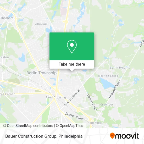 Bauer Construction Group map