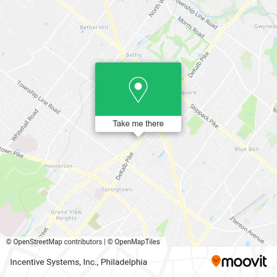 Incentive Systems, Inc. map