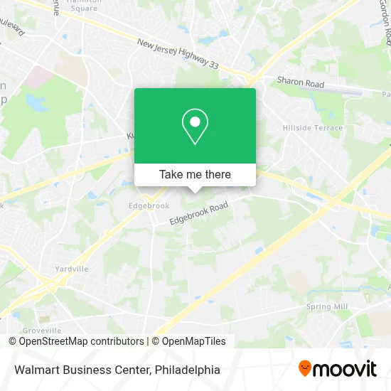 Walmart Business Center map