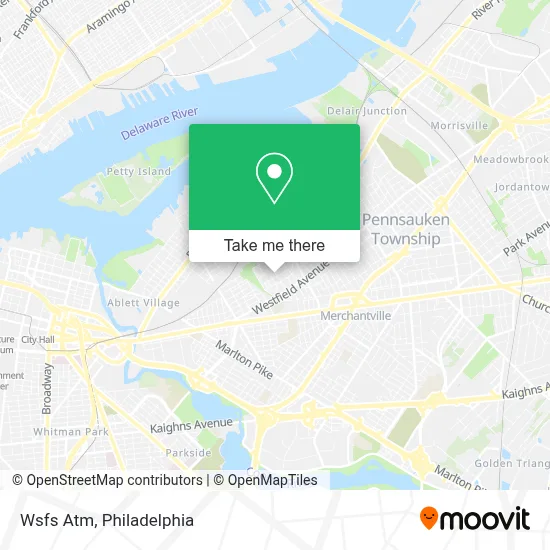 Wsfs Atm map