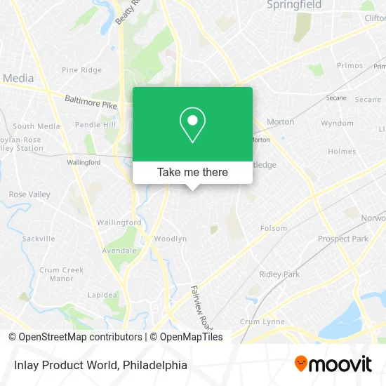 Inlay Product World map