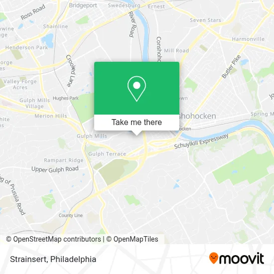 Strainsert map