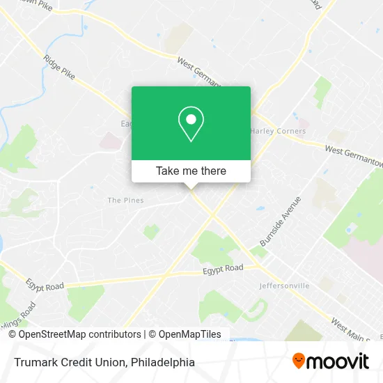 Trumark Credit Union map