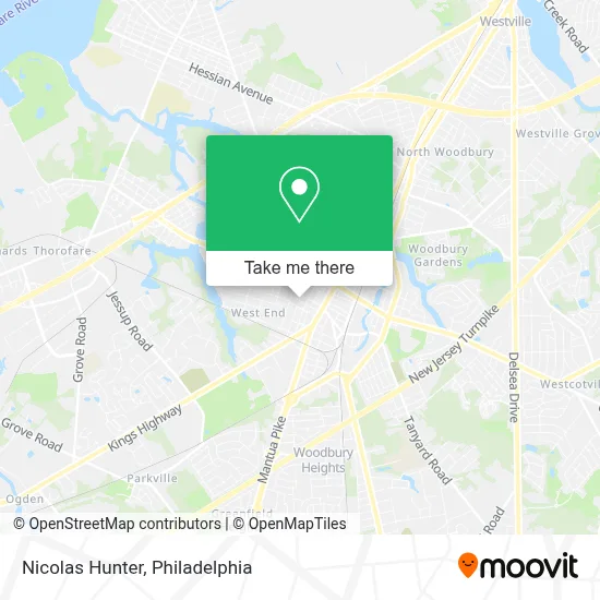 Nicolas Hunter map