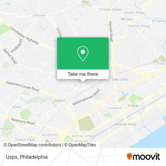 Usps map
