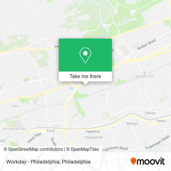 Workday - Philadelphia map