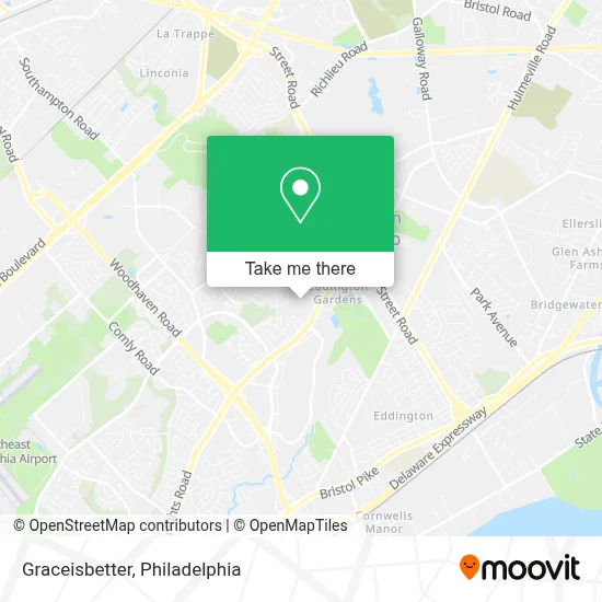 Graceisbetter map