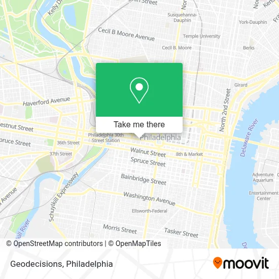 Geodecisions map