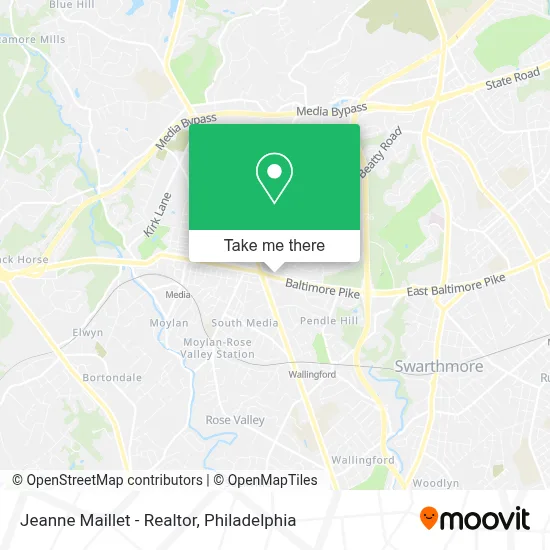 Jeanne Maillet - Realtor map