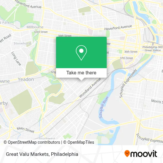 Great Valu Markets map