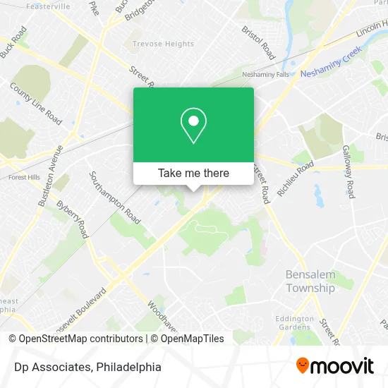Dp Associates map