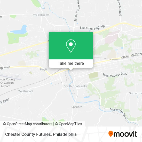 Chester County Futures map