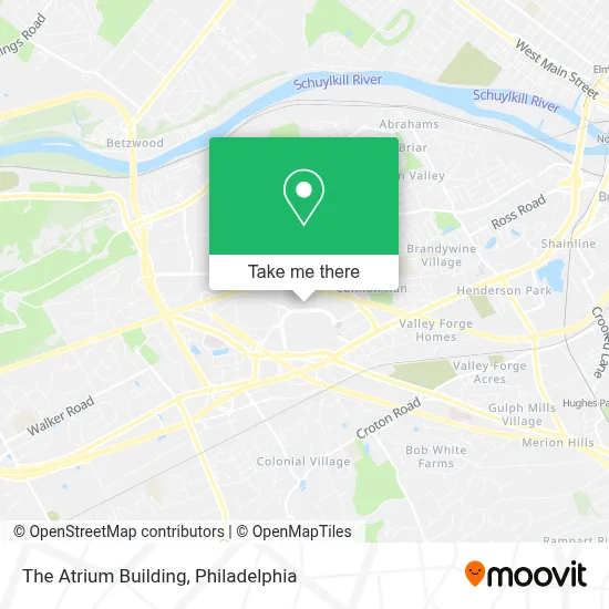 The Atrium Building map