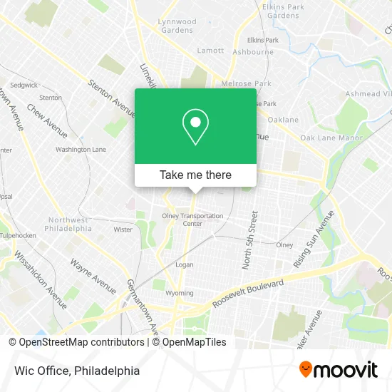Wic Office map