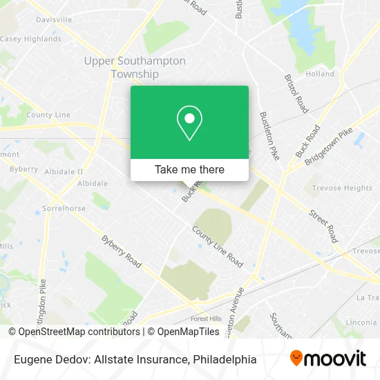 Eugene Dedov: Allstate Insurance map