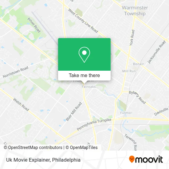 Uk Movie Explainer map