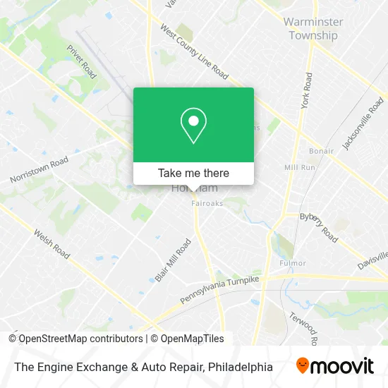 The Engine Exchange & Auto Repair map