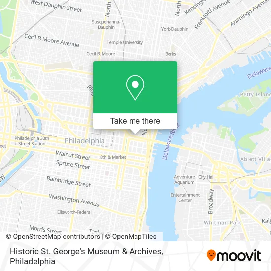 Historic St. George's Museum & Archives map