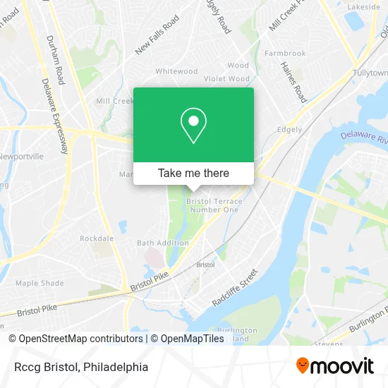 Rccg Bristol map