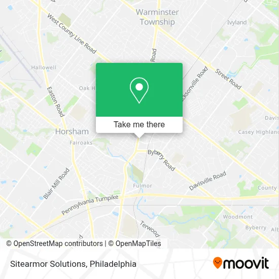 Sitearmor Solutions map