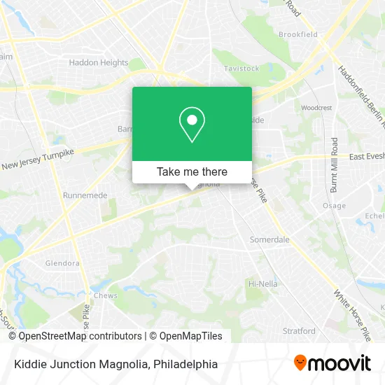 Kiddie Junction Magnolia map