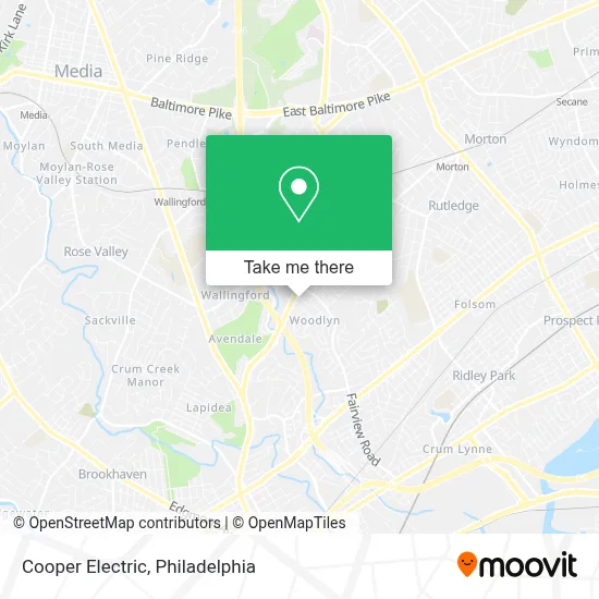 Cooper Electric map