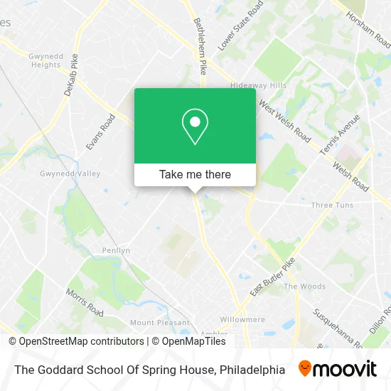 The Goddard School Of Spring House map