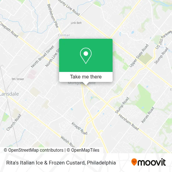 Rita's Italian Ice & Frozen Custard map