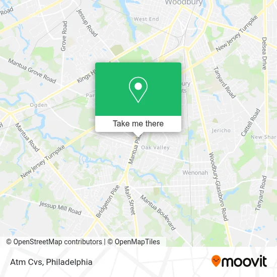 Atm Cvs map