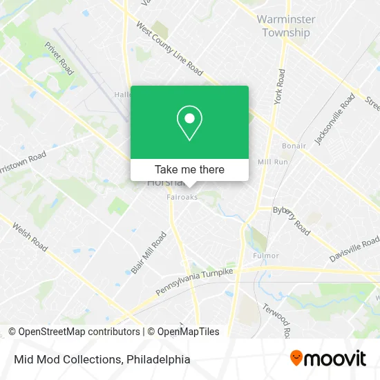 Mid Mod Collections map