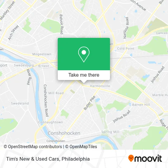 Tim's New & Used Cars map