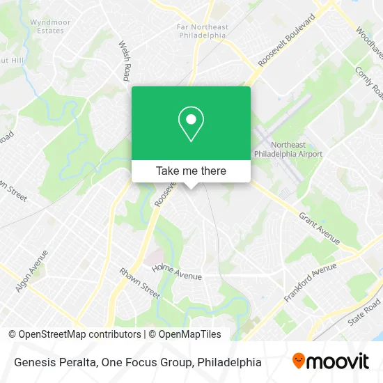 Genesis Peralta, One Focus Group map
