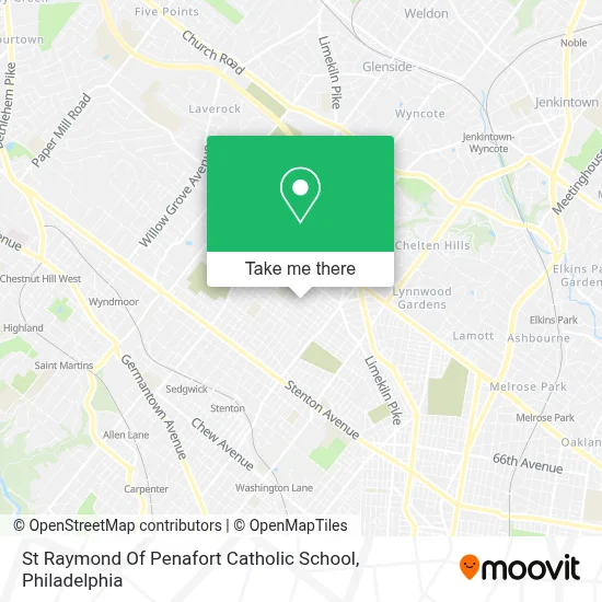 St Raymond Of Penafort Catholic School map