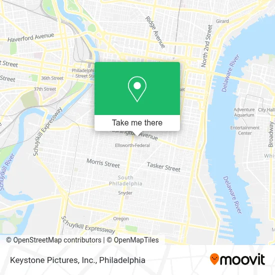 Keystone Pictures, Inc. map
