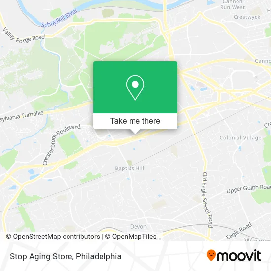 Stop Aging Store map