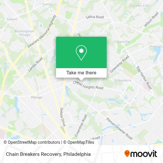 Chain Breakers Recovery map