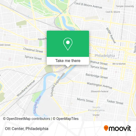 Ott Center map