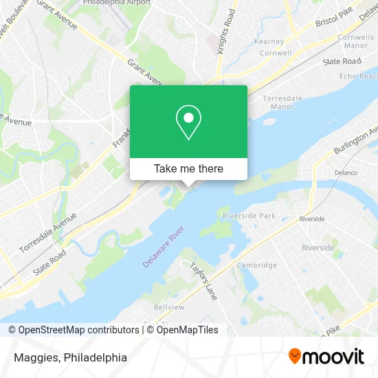 Maggies map