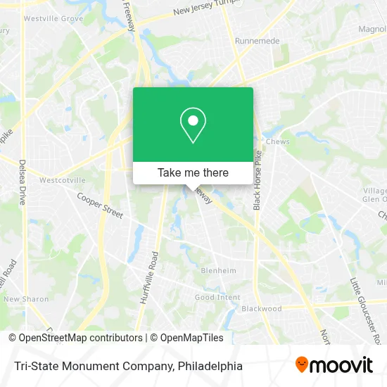 Tri-State Monument Company map