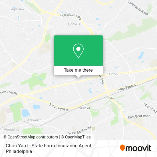 Chris Yard - State Farm Insurance Agent map