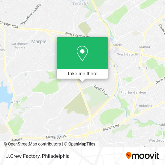 J.Crew Factory map