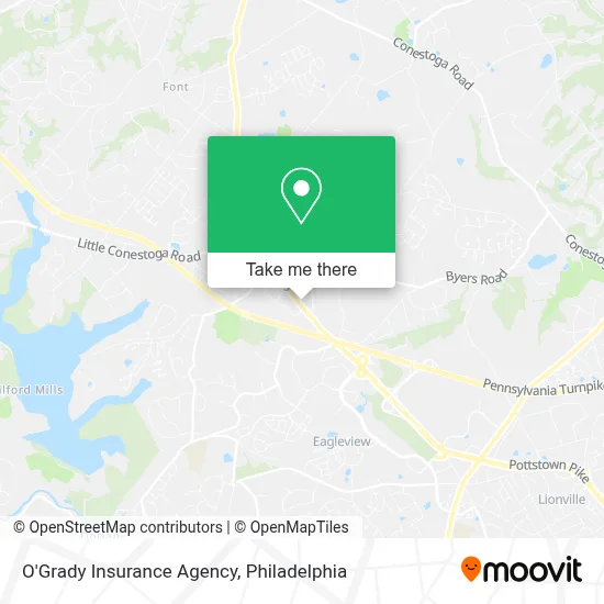 O'Grady Insurance Agency map