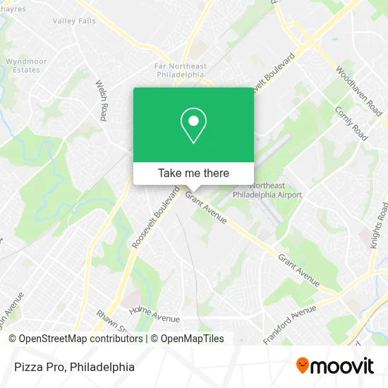 Pizza Pro map